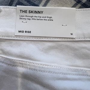 Ann Taylor Mid-Rise Skinny Jeans